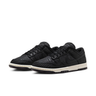 Nike Dunk Low Black Canvas, Black/Sail/Black (DV7211-001)