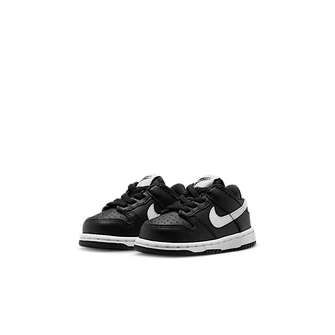 Nike Dunk Low Black Panda 2.0 (TD), Black/Black/White/White (FD1233-001)