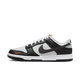 Nike Dunk Low Black Total Orange Mini Swoosh