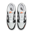 Nike Dunk Low Black Total Orange Mini Swoosh, Black/White/Total Orange (FN7808-001)