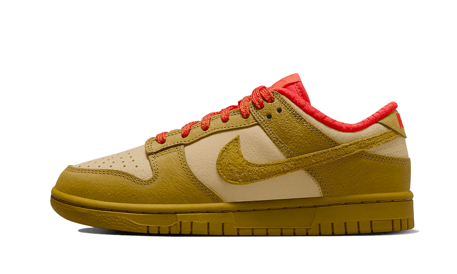 Nike Dunk Low Bronzine Sesame Picante Red, Sesame/Bronzine/Picante Red (FQ8897-252)