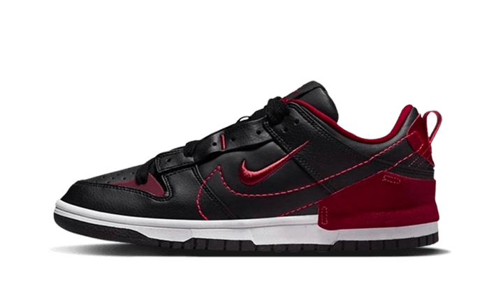 Nike Dunk Low Disrupt 2 Black Dark Beetroot, Black/Canyon Rust/Team Red (DV4024-003)