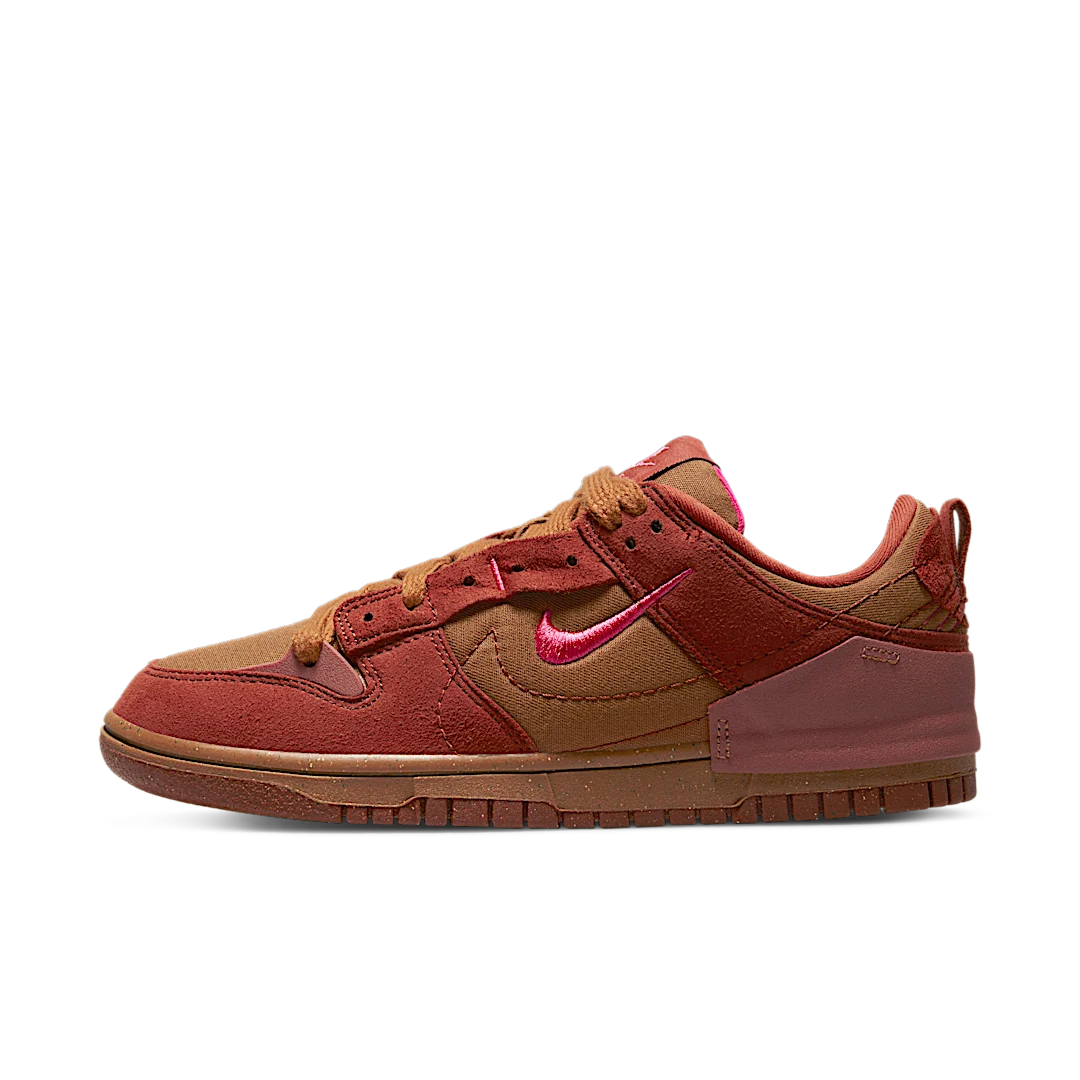 Nike Dunk Low Disrupt 2 Desert Bronze Pink Prime, Desert Bronze/Pink Prime-Rugged Orange (DH4402-200)