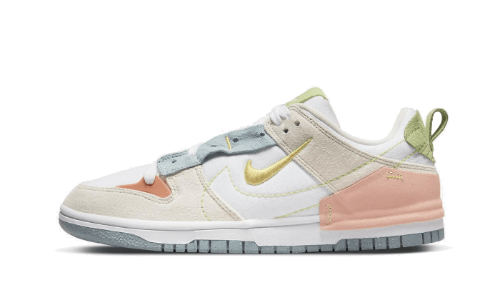 Nike Dunk Low Disrupt 2 Easter Pastel, White/Tan-Orange (DV3457-100)