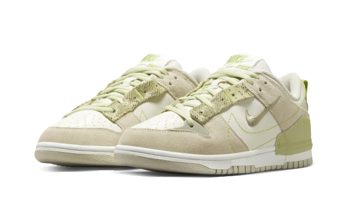 Nike Dunk Low Disrupt 2 Green Snake, White/Off White/Green Snake (DV3206-001)