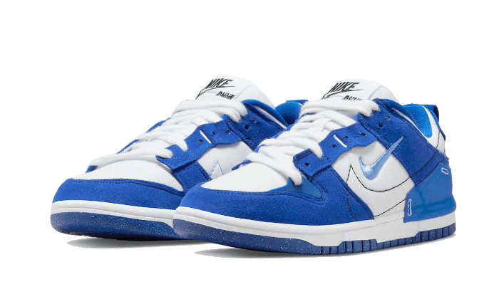 Nike Dunk Low Disrupt 2 White University Blue, White/University Blue-Hyper Royal (DH4402-102)