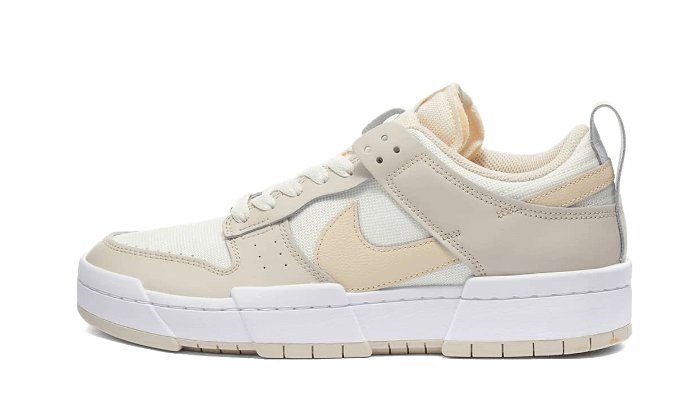 Nike Dunk Low Disrupt Sail Desert Sand, Sail/Pearl White/Desert Sand (CK6654-103)