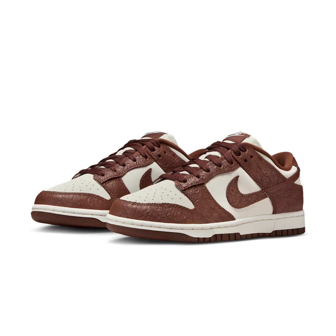 Nike Dunk Low Embossed Baroque Sail Fauna Brown