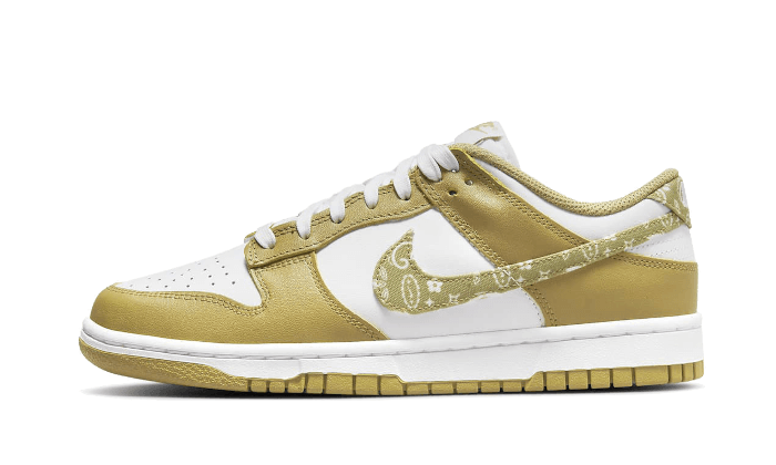 Nike Dunk Low Essential Paisley Pack Barley, White/Barley-White (DH4401-104)