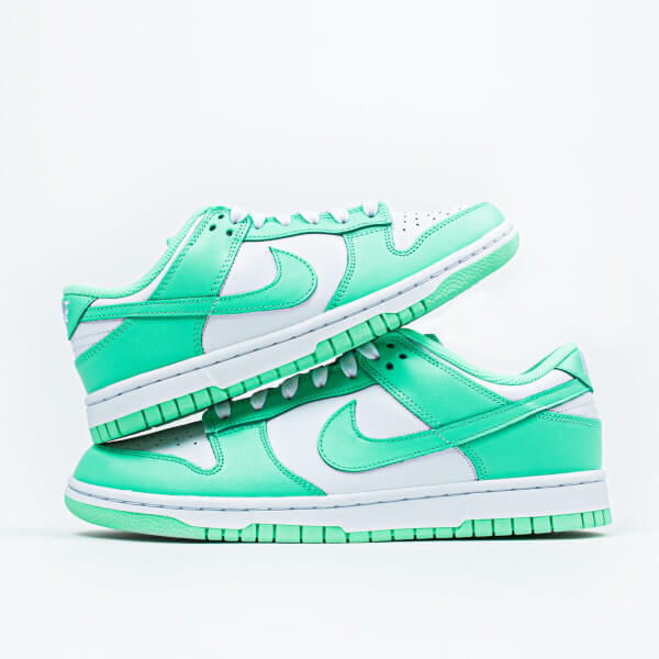 Nike Dunk Low Green Glow, White/Green Glow-White (DD1503-105)