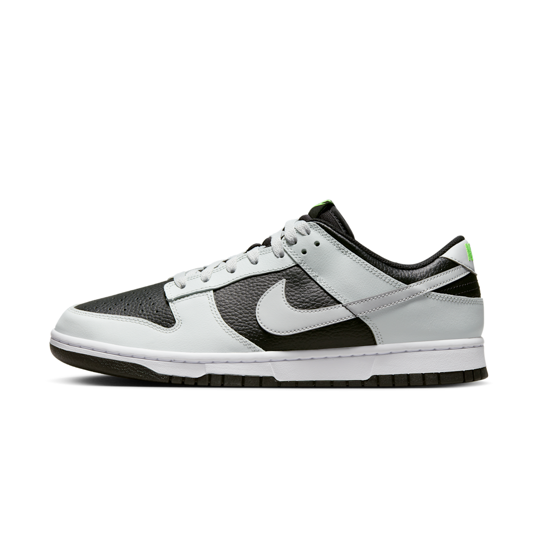 Nike Dunk Low Grey Panda Volt, Black/Volt/White/Photon Dust (FD9756-001)