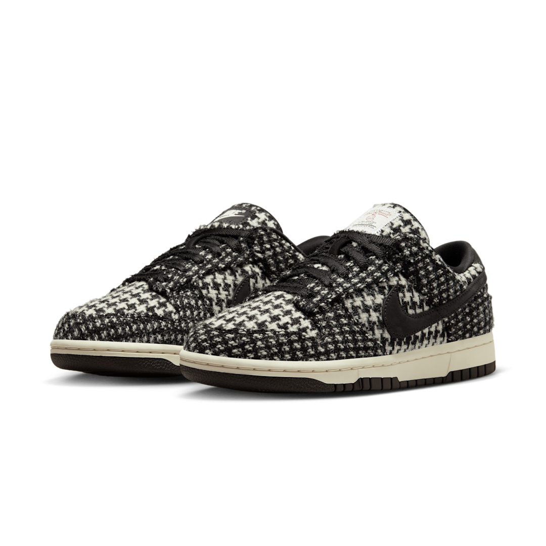 Nike Dunk Low Harris Tweed White Black Multi