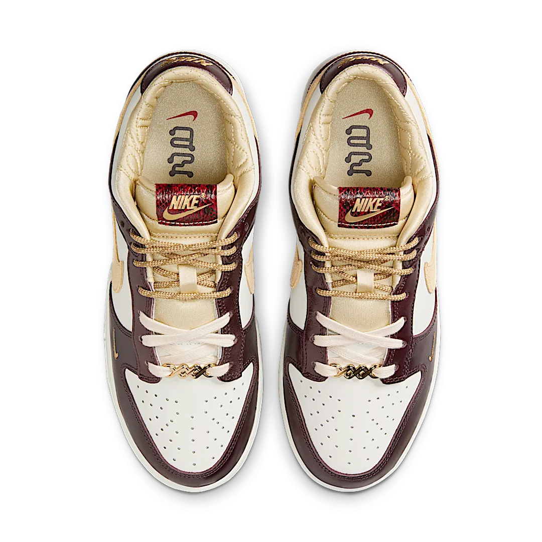 Nike Dunk Low LX Year Of the Snake, Sail/Team Gold/Burgundy Crush (HV5991-171)