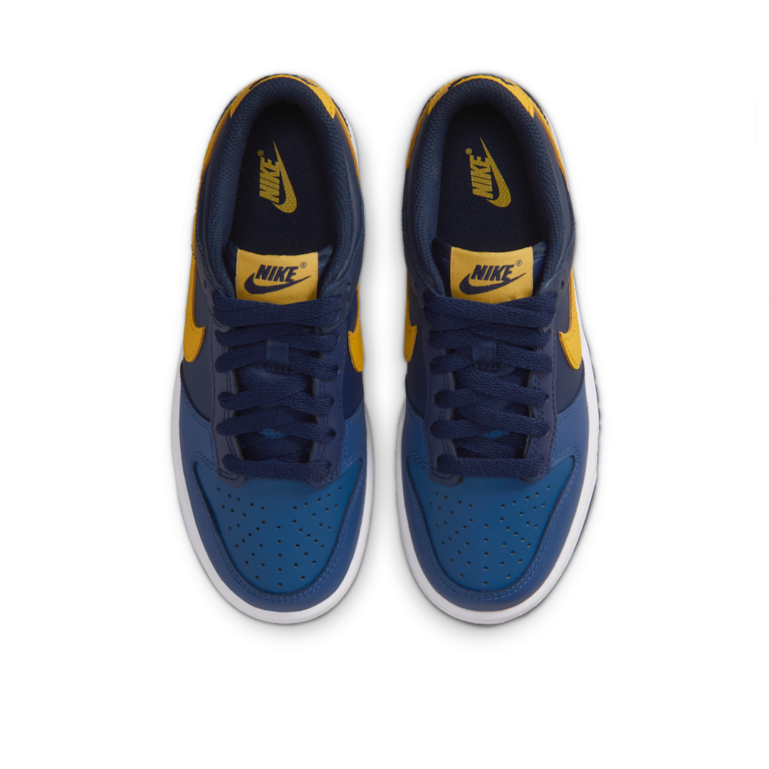 Nike Dunk Low Midnight Navy Obsidian Maize - Sneak