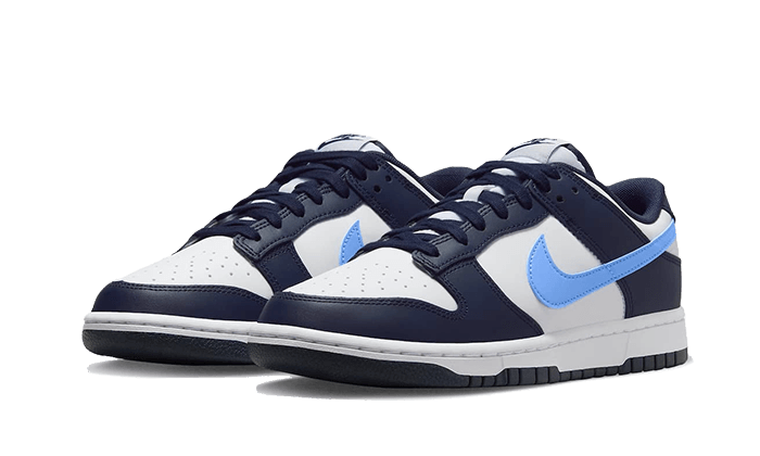 Nike Dunk Low Midnight Navy University Blue, Midnight Navy/White-University Blue-Laser Orange (FN7800-400)