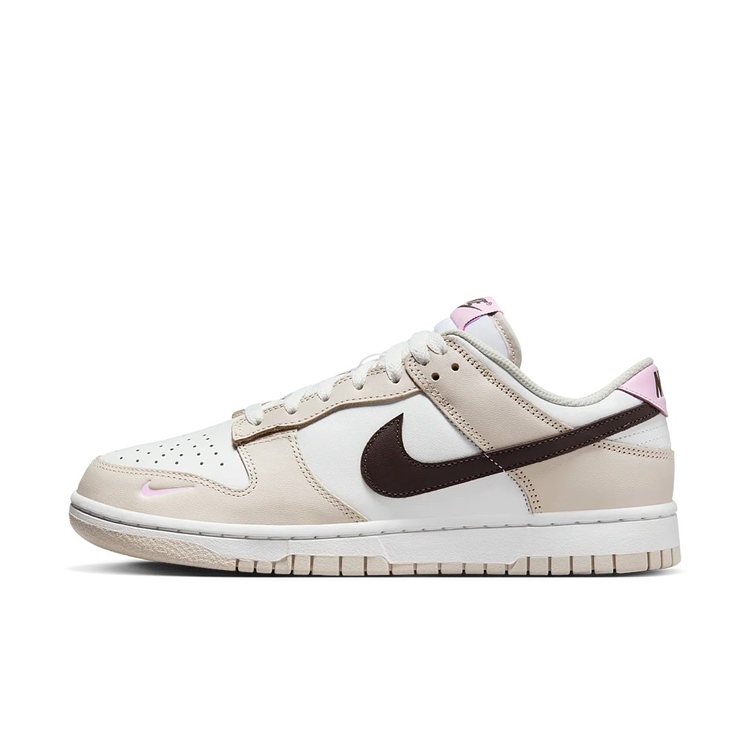 Nike Dunk Low Neapolitan, Summit White/Baroque Brown/Light Orewood Brown/Pink Foam (HF9990-100)