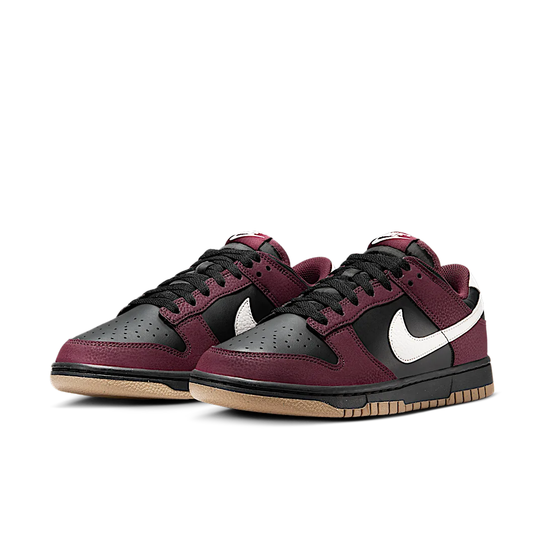 Nike Dunk Low Next Nature Burgundy Crush Black
