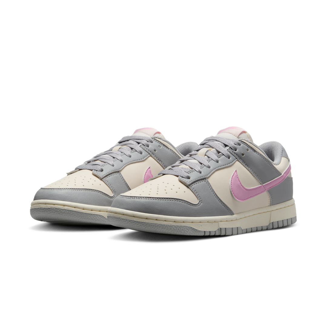 Nike Dunk Low Next Nature Light Smoke Grey Pink Rise