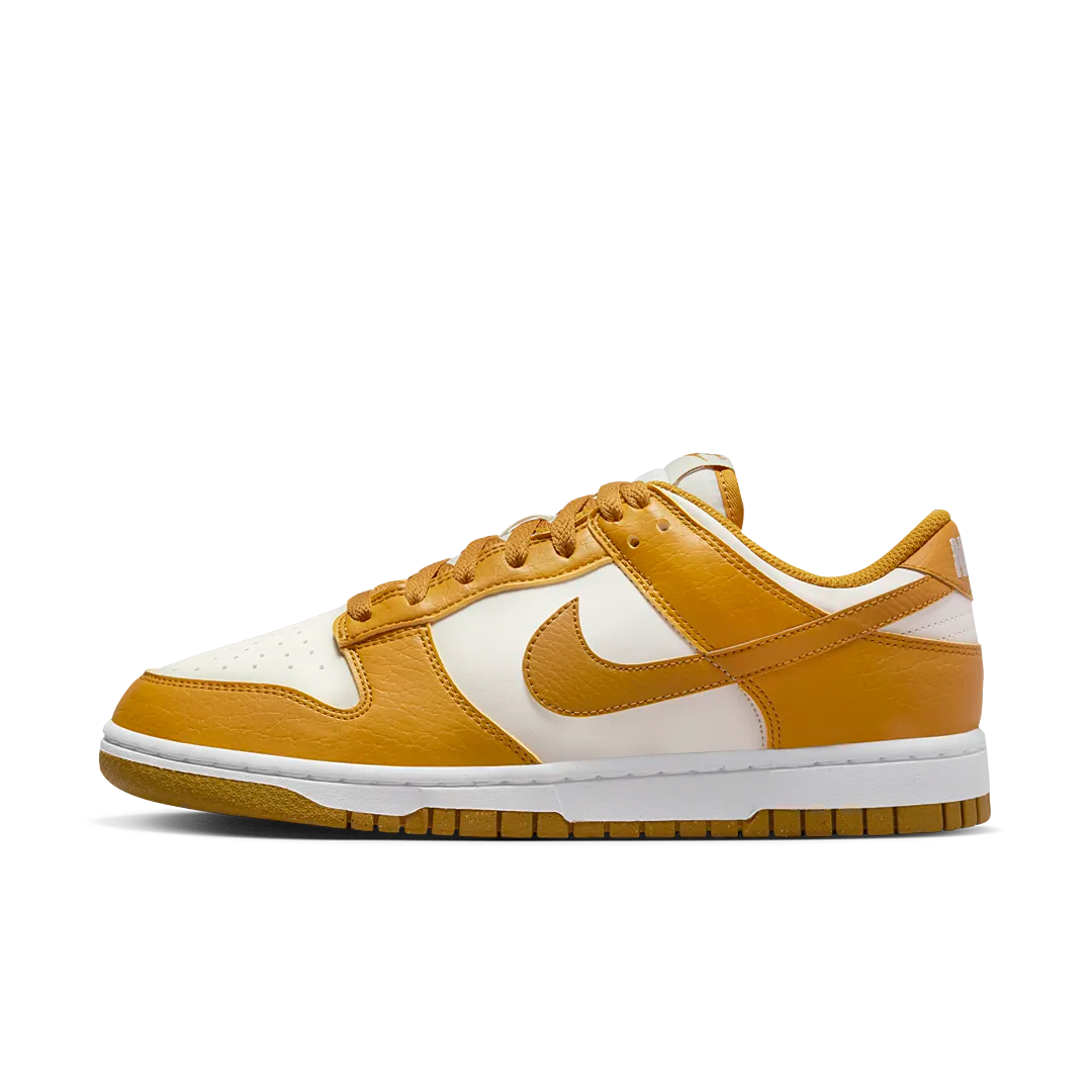 Nike Dunk Low Next Nature Phantom Gold Suede, Phantom/White/Volt/Gold Suede (DN1431-001)