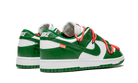 Nike Dunk Low Off-White Pine Green, White/Pine Green-Pine Green (CT0856-100)