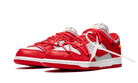 Nike Dunk Low Off-White University Red, University Red/University Red-Wolf Grey (CT0856-600)