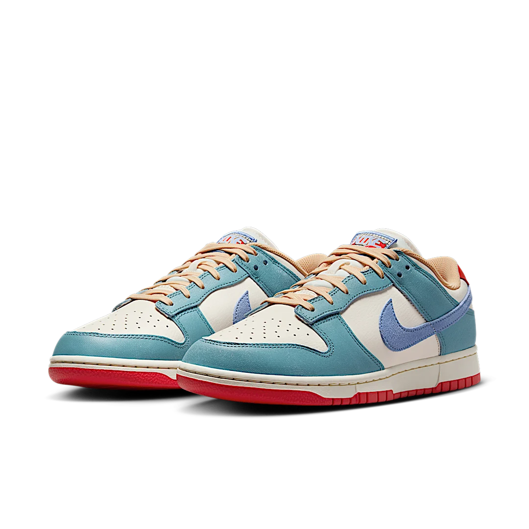 Nike Dunk Low Premium Denim Turquoise, Pale Ivory/Royal Pulse/Denim Turquoise (HJ9112-110)