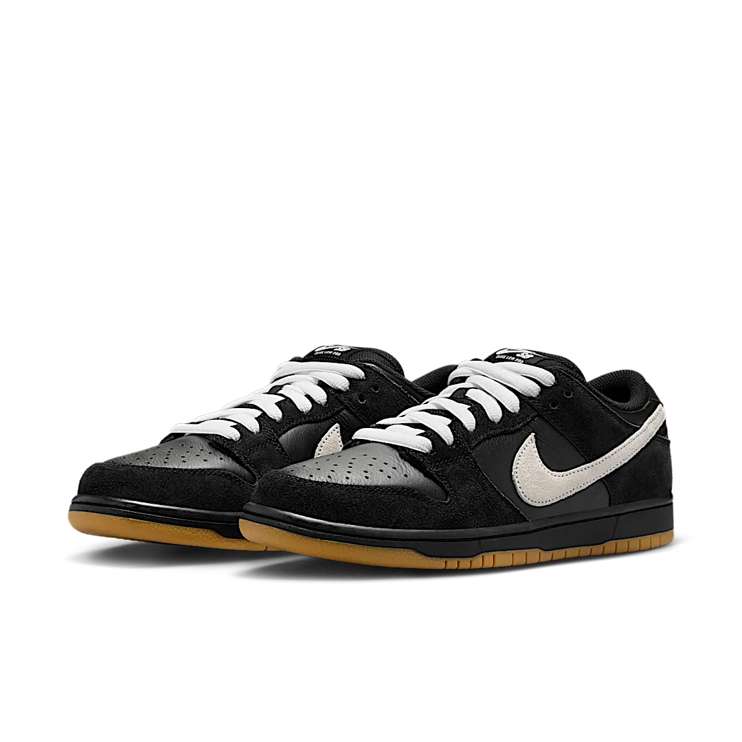 Nike Dunk Low Pro SB Black White Gum, Black/White/Black/Gum Light Brown (HF3704-003)