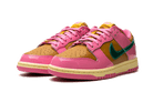 Nike Dunk Low QS Parris Goebel, Playful Pink/Multi-Color/Bronzine/Clear Jade/Luminous Green (FN2721-600)