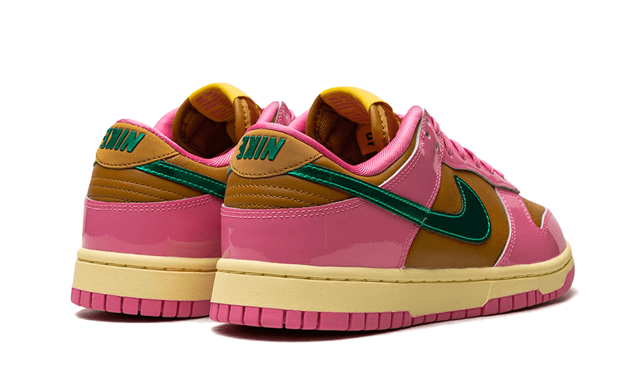 Nike Dunk Low QS Parris Goebel, Playful Pink/Multi-Color/Bronzine/Clear Jade/Luminous Green (FN2721-600)