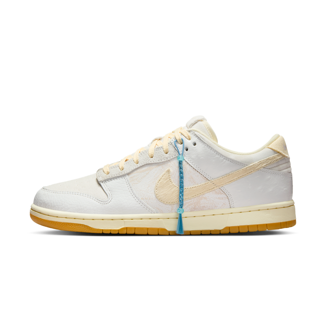Nike Dunk Low Retro QS Tokyo City Edition, Light Bone/Muslin/Phantom/Coconut Milk/Gum Yellow (IB2259-001)