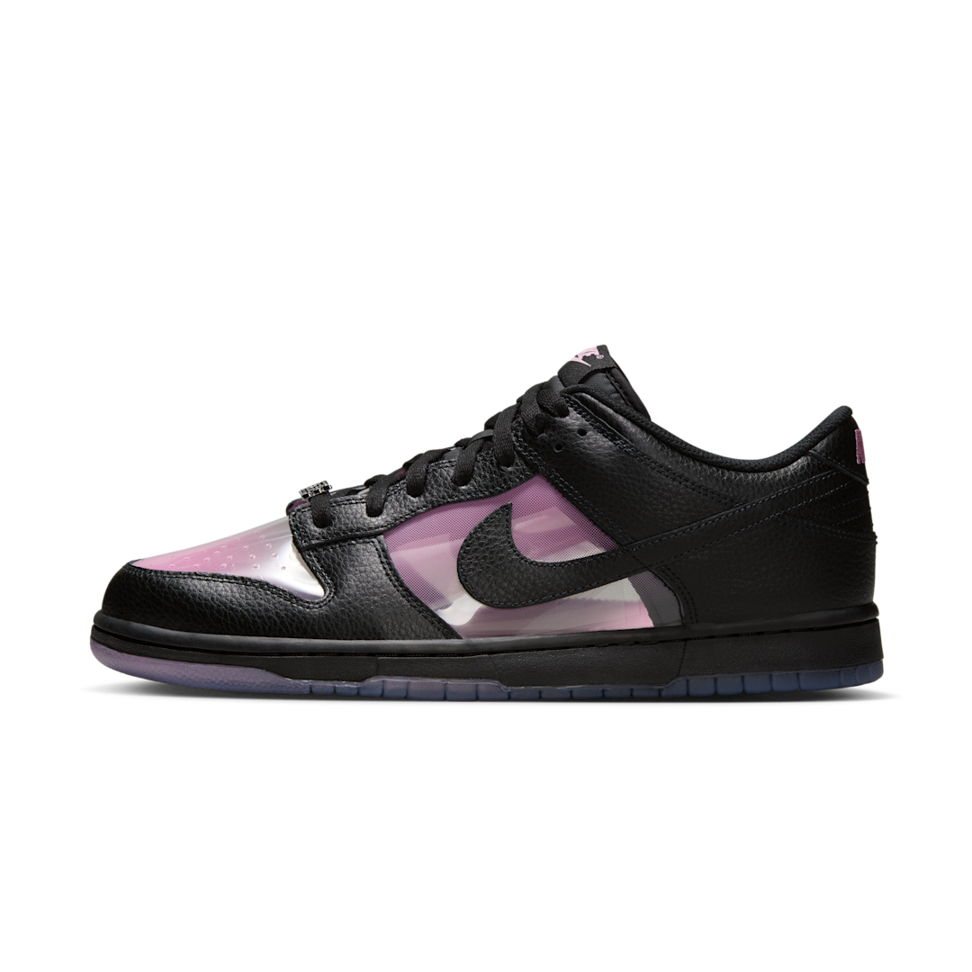 Nike Dunk Low Retro Transparent Black Pink Rise