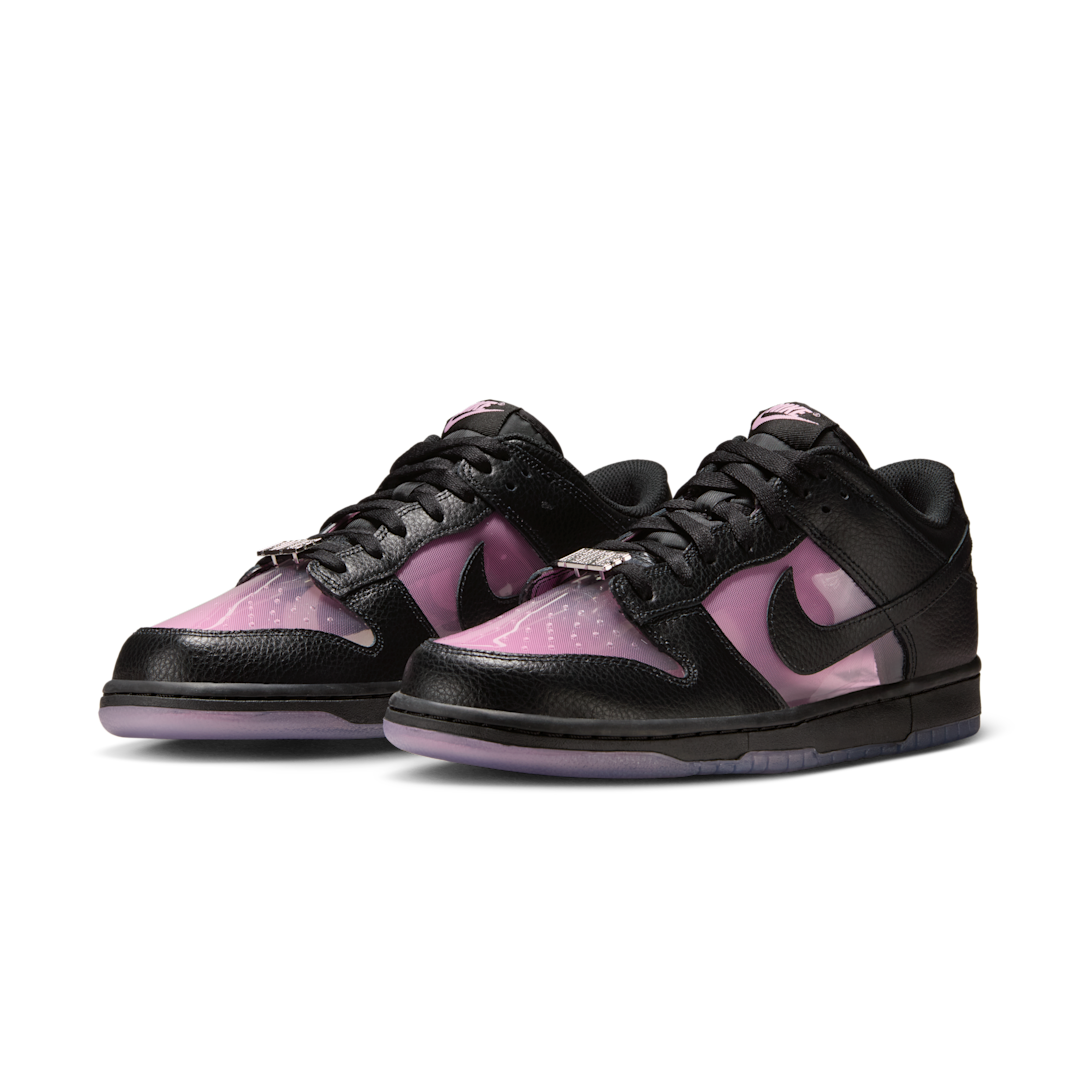 Nike Dunk Low Retro Transparent Black Pink Rise