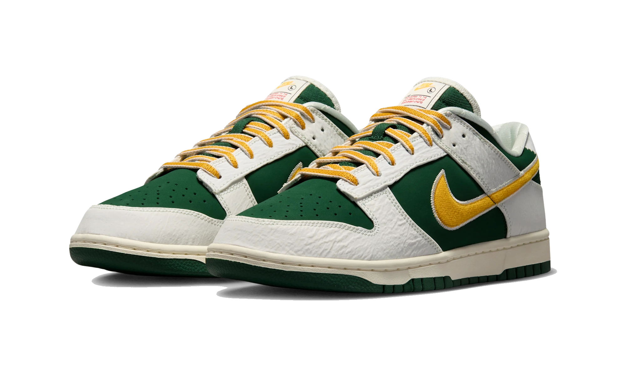 Nike Dunk Low Retro Varsity Jacket Sail Fir University Gold