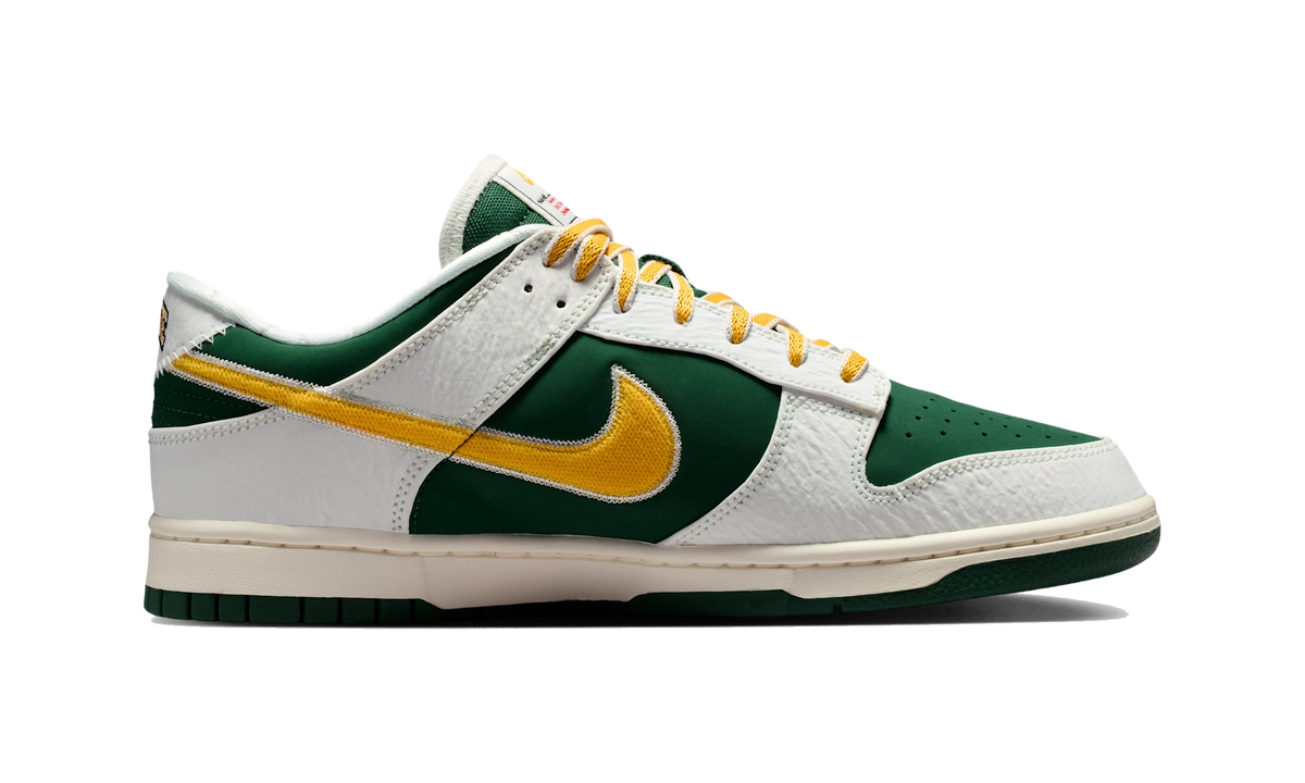 Nike Dunk Low Retro Varsity Jacket Sail Fir University Gold
