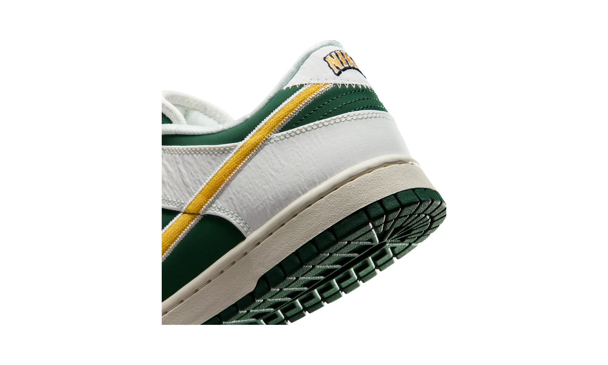 Nike Dunk Low Retro Varsity Jacket Sail Fir University Gold