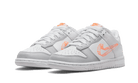 Nike Dunk Low SE 3D Swoosh Pure Platinum Total Orange, White/Pure Platinum/Total Orange (DR0171-100)