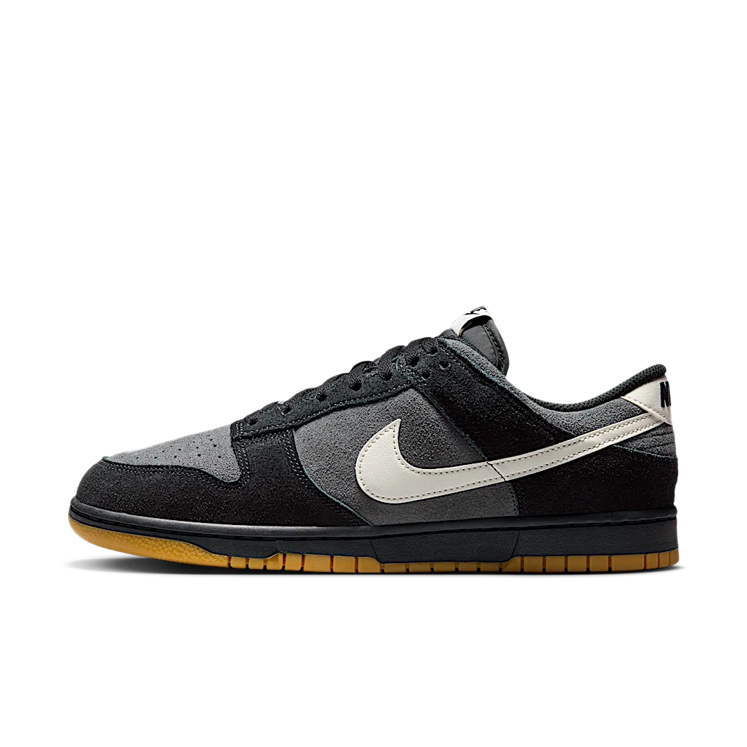 Nike Dunk Low SE Black Grey Gum, Black/Grey/Gum (HQ1931-001)