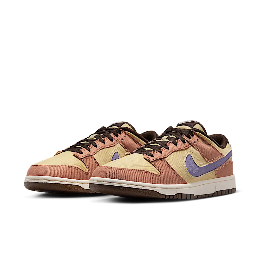 Nike Dunk Low SE Denim Dusted Clay, Dusted Clay/Amethyst-Team Gold-Baroque Brown-Pale Ivory (HF3141-200)