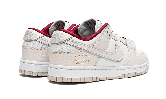 Nike Dunk Low SE Just Do It White Phantom, White/Phantom/Team Red/Photon Dust (DV1160-100)