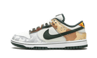 Nike Dunk Low SE Sail Multi-Camo, Sail/Vintage Green-Total Orange-White (DH0957-100)