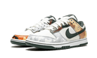 Nike Dunk Low SE Sail Multi-Camo, Sail/Vintage Green-Total Orange-White (DH0957-100)