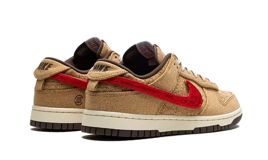 Nike Dunk Low SP CLOT Cork, Natural/Flax/Coconut Milk/Baroque Brown (FN0317-121)