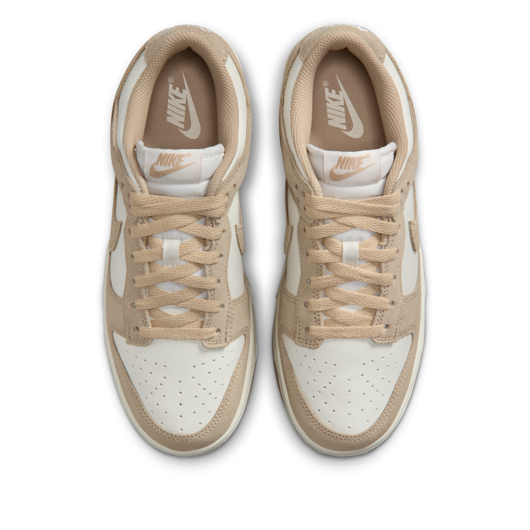 Nike Dunk Low Sail Metallic Gold Linen - Sneak