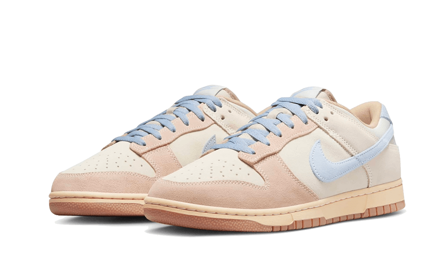 Nike Dunk Low Sanddrift Light Armory Blue, Coconut Milk/Light Armory Blue/Sanddrift/Hemp/Sesame/Gum Medium Brown (HF0106-100)