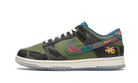 Nike Dunk Low Siempre Familia, Carbon Green/Rift Blue-Sail (DO2160-335)