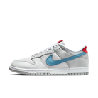 Nike Dunk Low Silver Surfer (2024), Metallic Silver/Aegean Storm-Neutral Grey-Flat Silver-Gym Red (HF0391-001)