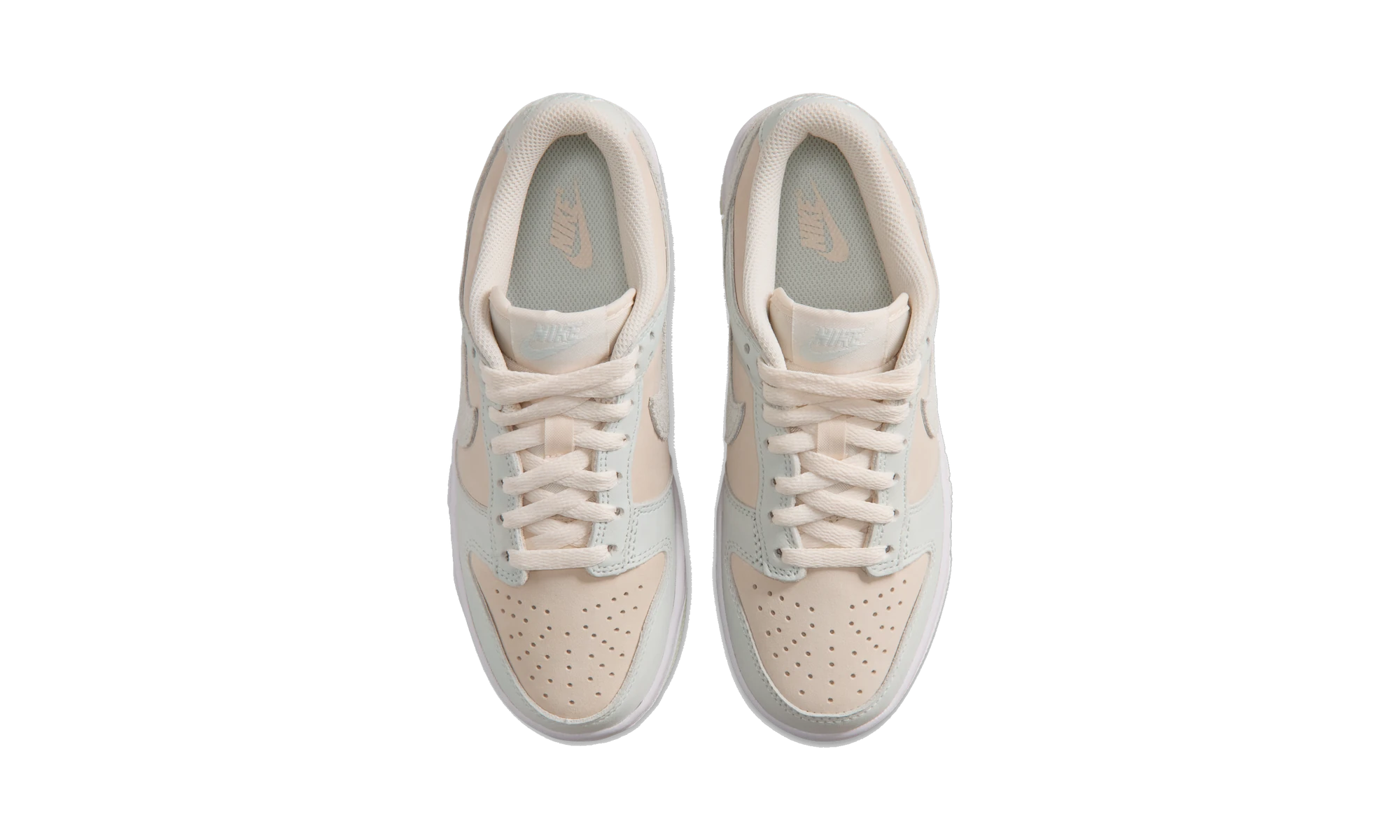 Nike Dunk Low Suede Chalk Barely Green