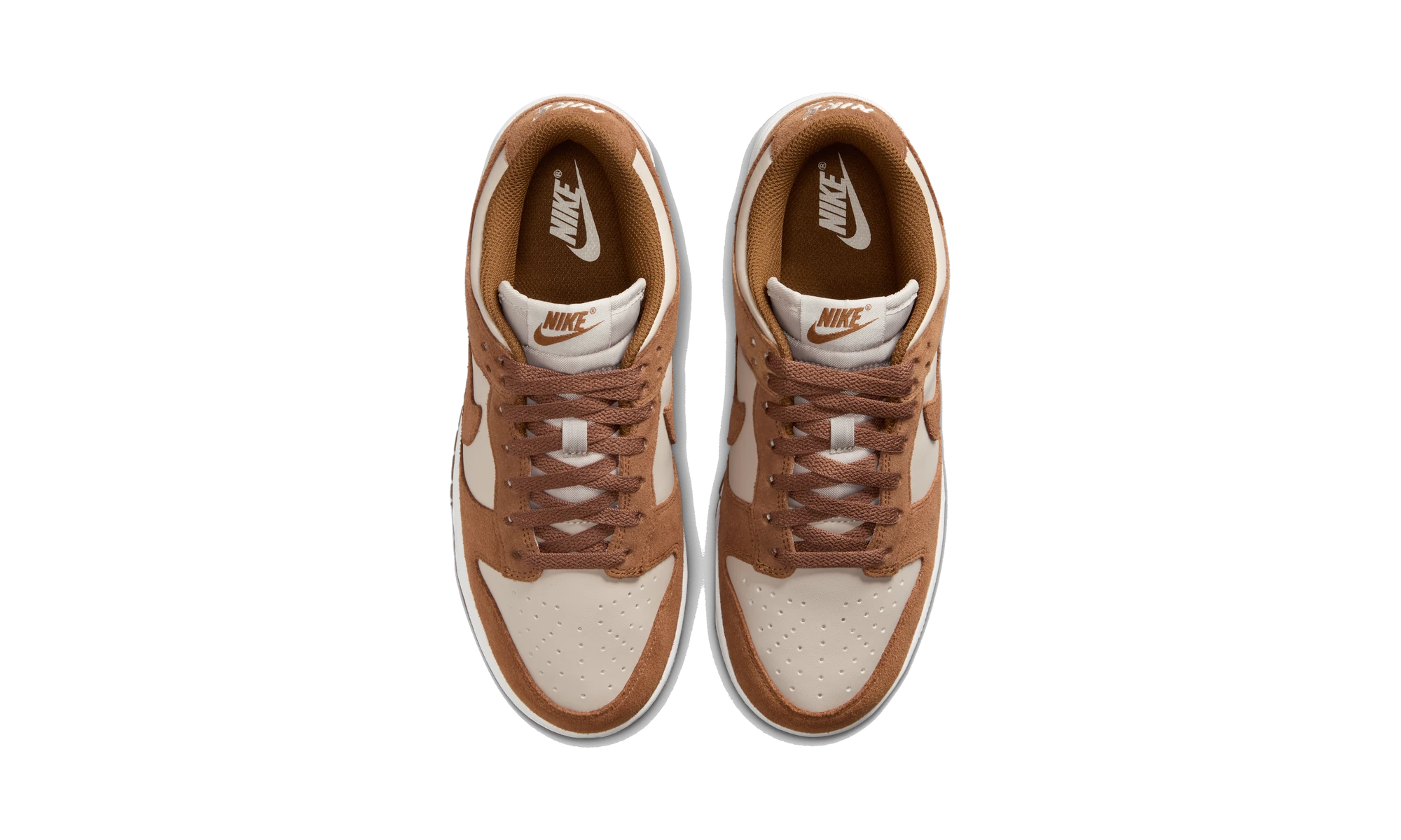 Nike Dunk Low Suede Light British Tan Cream