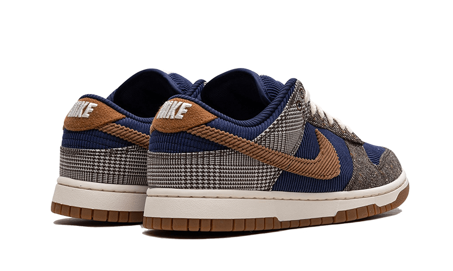 Nike Dunk Low Tweed Midnight Navy Corduroy, Midnight Navy/Ale Brown/Pale Ivory (FQ8746-410)