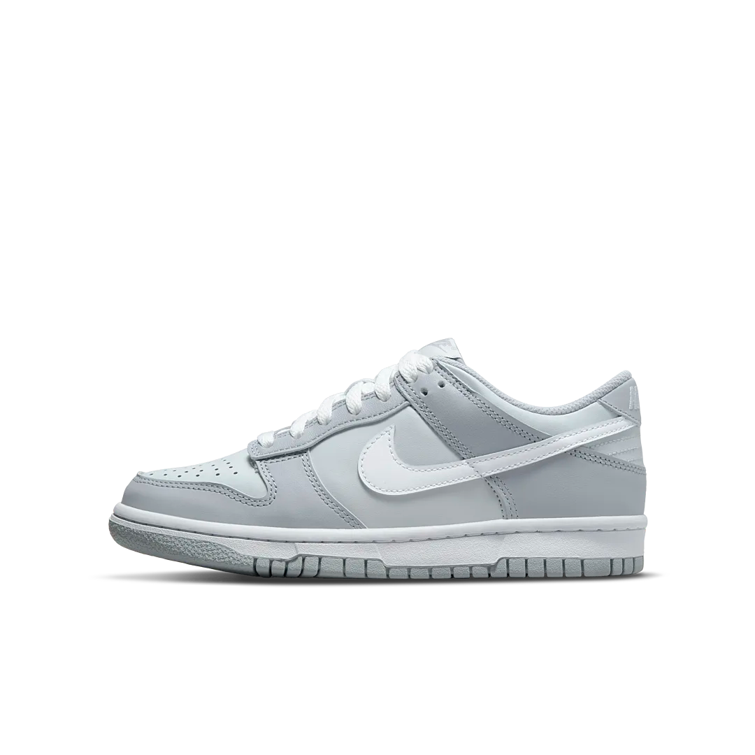 Nike Dunk Low Two-Toned Grey, Pure Platinum/White-Wolf Grey (DH9765-001)